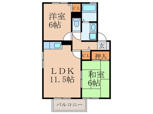 ポ－トナガノの物件間取画像